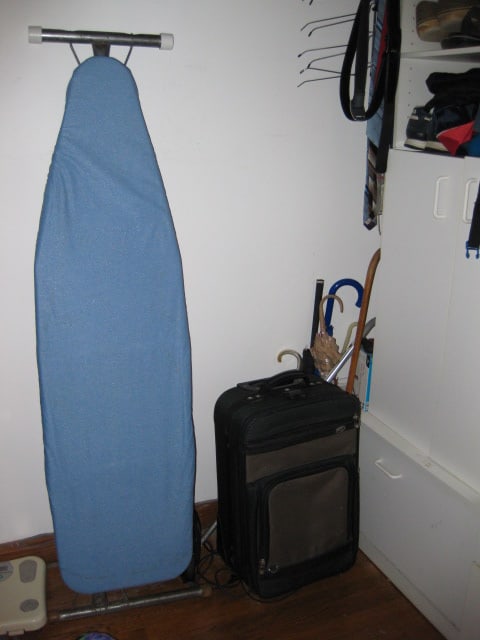 Contents of Walk-In Closet-Nice Men's Sport Coats, Jackets, Coats, Dress Pants, Shirts, etc. - 10