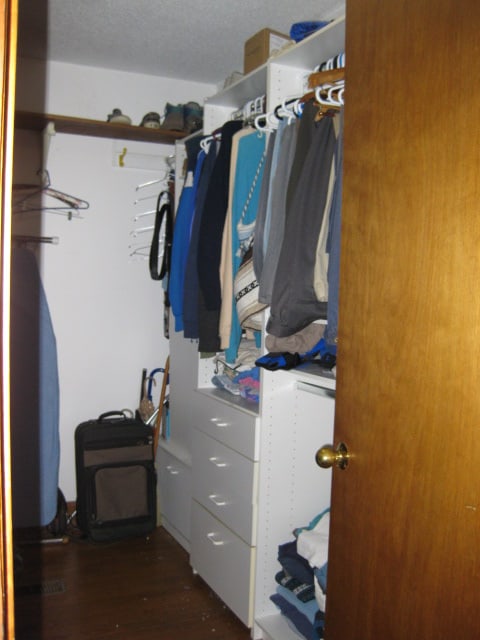 Contents of Walk-In Closet-Nice Men's Sport Coats, Jackets, Coats, Dress Pants, Shirts, etc. - 2