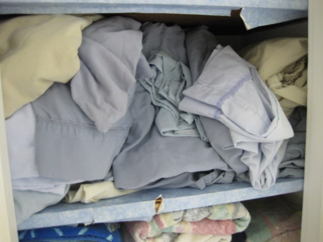 Linen Closet Contents-Towels, Queen Size Sheet Sets, Blankets, etc. - 3