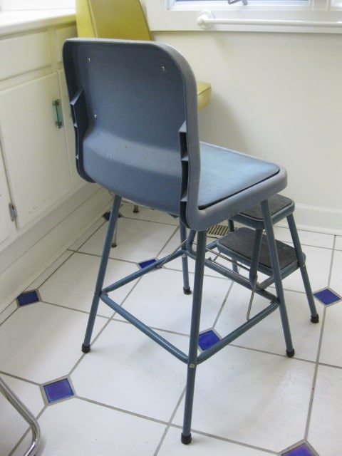 Cosco Blue Kitchen Chair Step Stool - 3