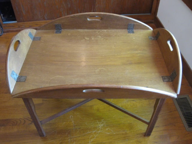 Wood Butler Table - 2