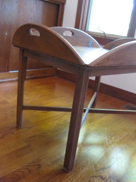 Wood Butler Table - 3