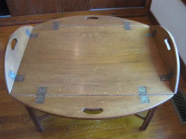 Wood Butler Table - 6