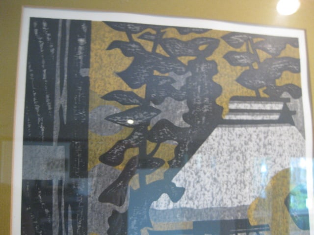 Pencil Signed and Titled "The Gate to Temple" Screen Print - 3