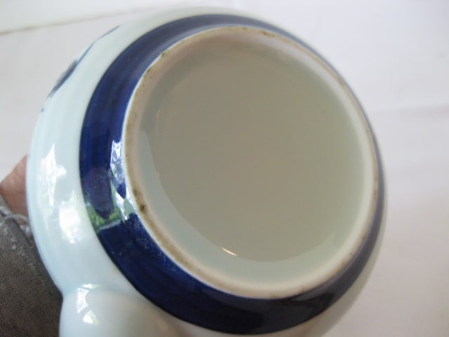 Chinese Porcelain Tea Set with Wooden Serving Tray - 6