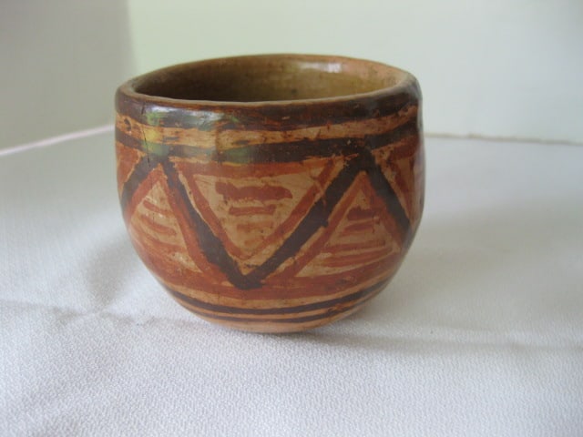 Two Mexican Pottery Red Clay Jugs - 2