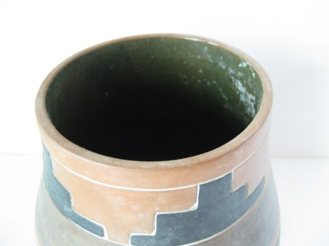 Two Mexican Pottery Red Clay Jugs - 7