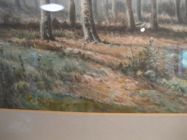Charles W. Hart Signed Landscape Artwork - 6