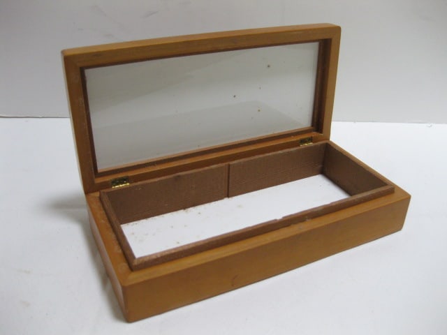 Porcelain Lined Wood Humidor with Enameled Copper Top - 3