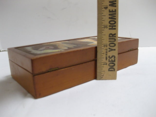 Porcelain Lined Wood Humidor with Enameled Copper Top - 4