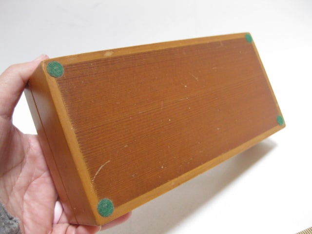 Porcelain Lined Wood Humidor with Enameled Copper Top - 5