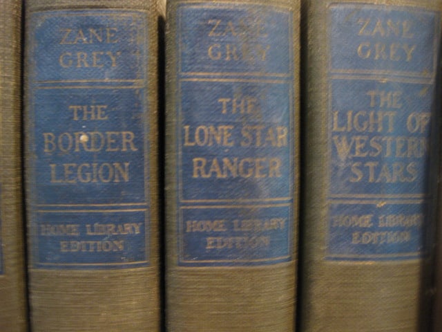 1941 Zane Grey 12 Volume Novel Set - 4