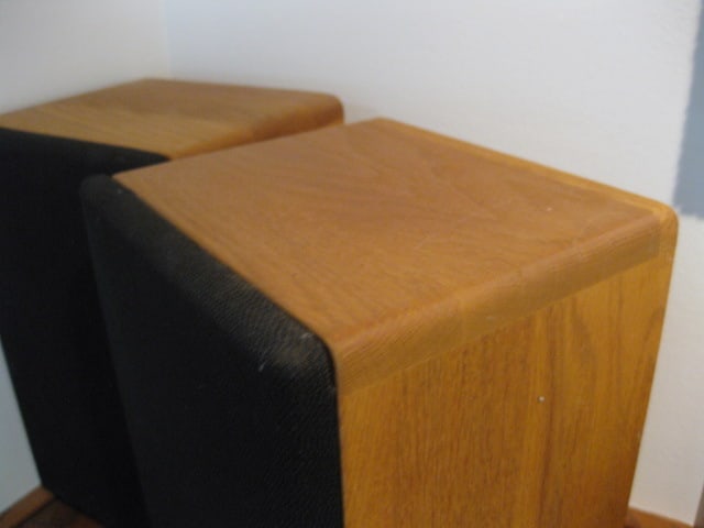 Pair of Wood Acoustics Model 500 Bookcase/Wall Speakers - 3