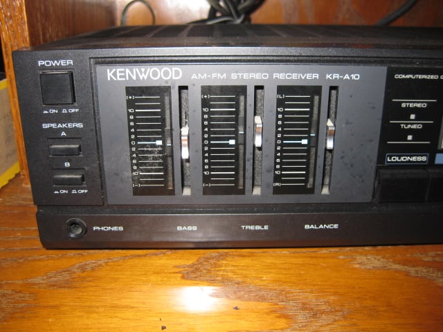 Kenwood KR-A10 AM/FM Stereo Receiver - 2