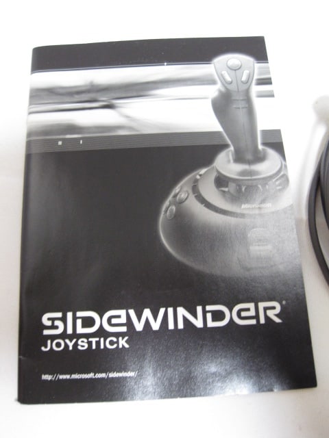 Sidewinder Joystick and Wii Fit Plus Game - 3