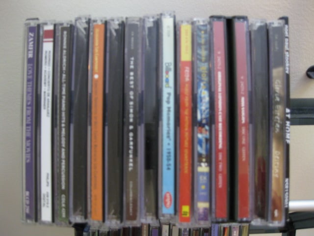 5 Tier CD/DVD Rack and Two 2 Drawer Cassette Tape Cases - 3