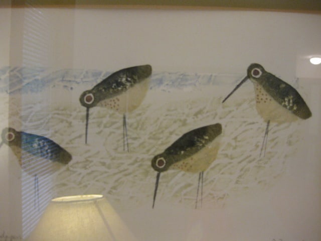 Polly French "Goat with Spring Fever" and "Sandpipers" Signed Screen Prints - 6