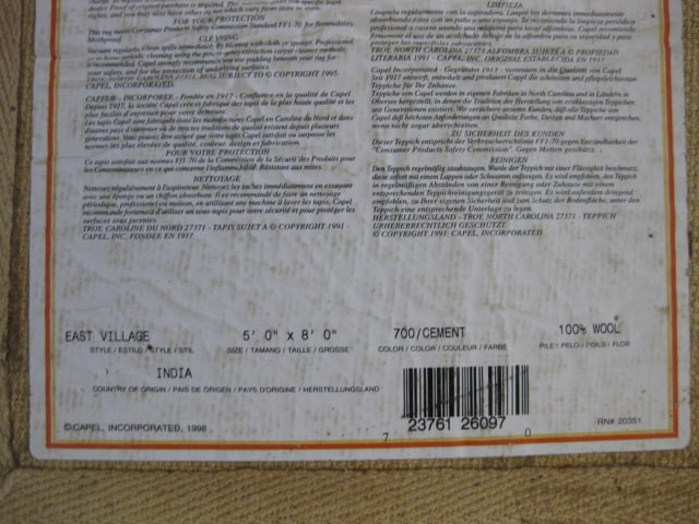 Capel "East Village" Wool Area - 7