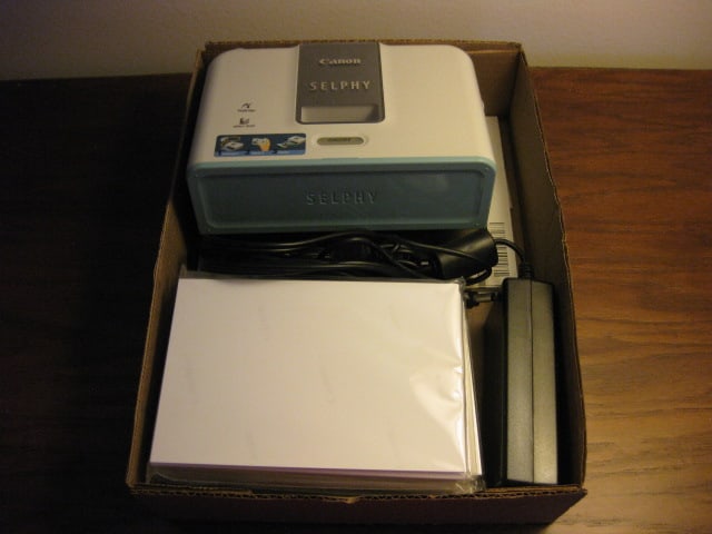 Canon Selphy CP200 Compact Photo Printer and Photo Paper: .