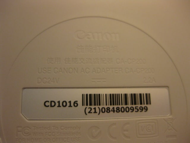 Canon Selphy CP200 Compact Photo Printer and Photo Paper - 3