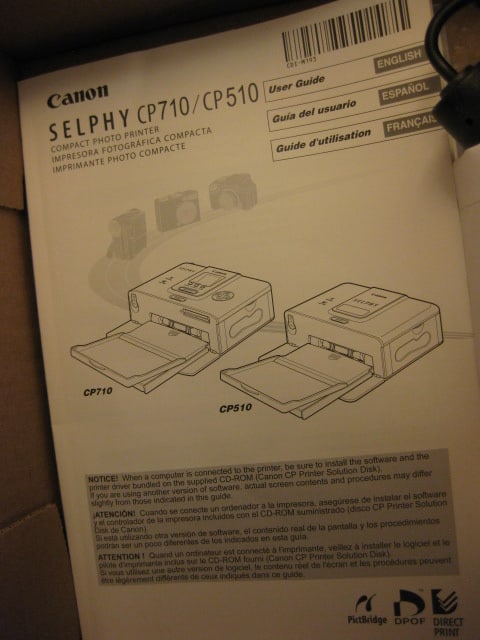 Canon Selphy CP200 Compact Photo Printer and Photo Paper - 6