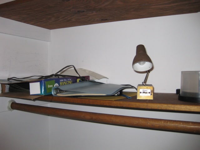 Office Closet Contents-2 Drawer File Cabinets, White Boards, Paper Shredder, - 6