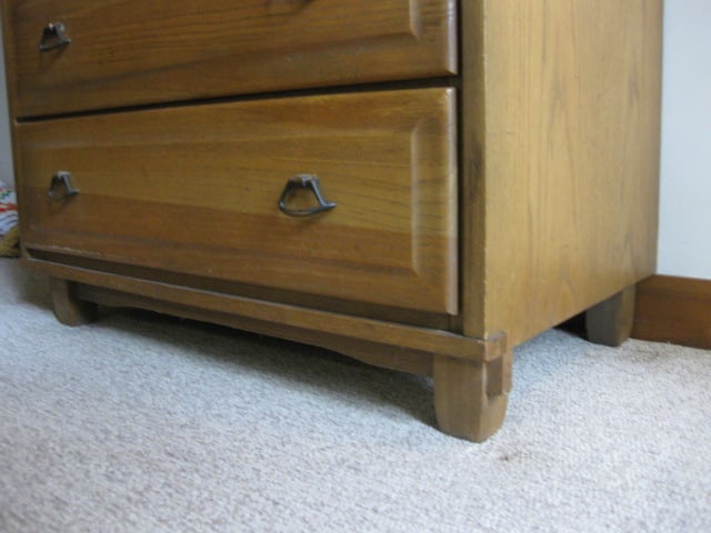 Oak 2 over 4 Chest - 5