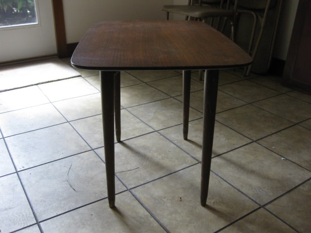 Swedish Wood Midcentury End Table - 2