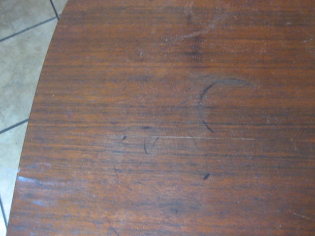 Swedish Wood Midcentury End Table - 5