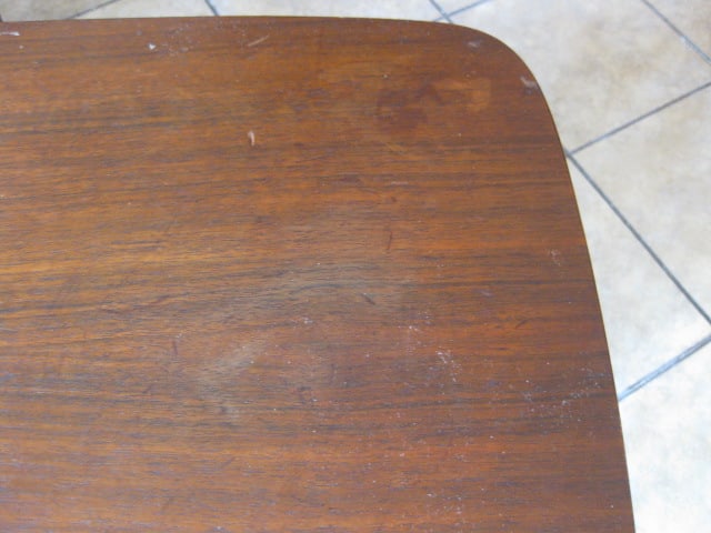 Swedish Wood Midcentury End Table - 6