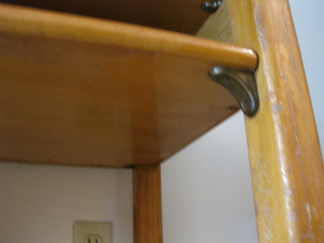 Old Wood School House Student Desk - 5