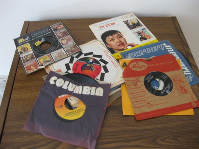 Record Cabinet with Various Speed Records - 5