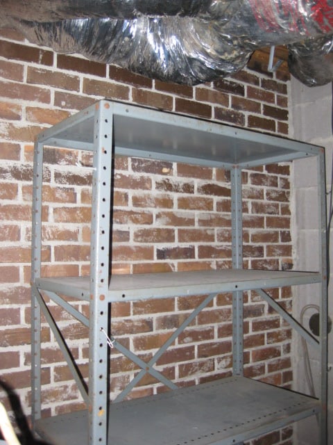 Grey Metal 5 Tier Shelf Unit - 2