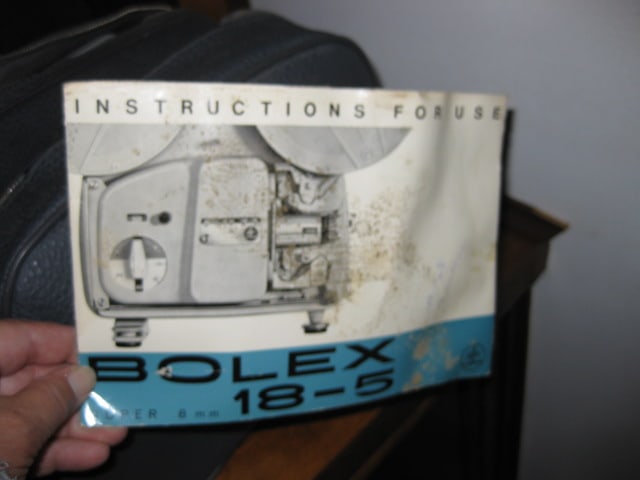 Vintage GAF Anscomatic S/85 Super 8 Movie Camera and Bolex 18-5 Super 8mm - 11