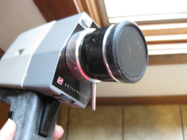 Vintage GAF Anscomatic S/85 Super 8 Movie Camera and Bolex 18-5 Super 8mm - 4