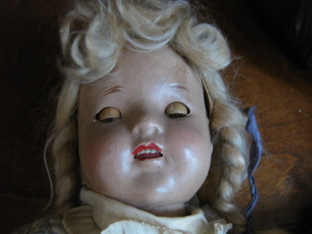 Antique Sleepy Eye Composite Doll - 10