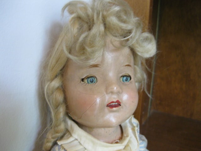 Antique Sleepy Eye Composite Doll - 2