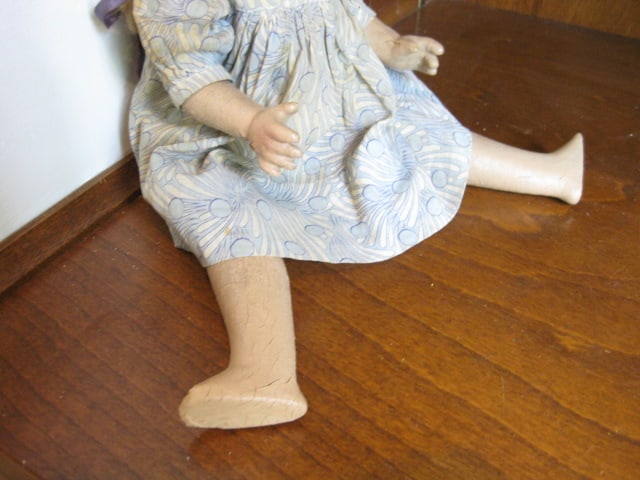 Antique Sleepy Eye Composite Doll - 3