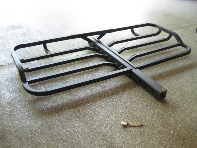 Hitch Receiver Metal Cargo Rack: 47 1/4"w x 20" deep(not including tongue), Local Pickup Only