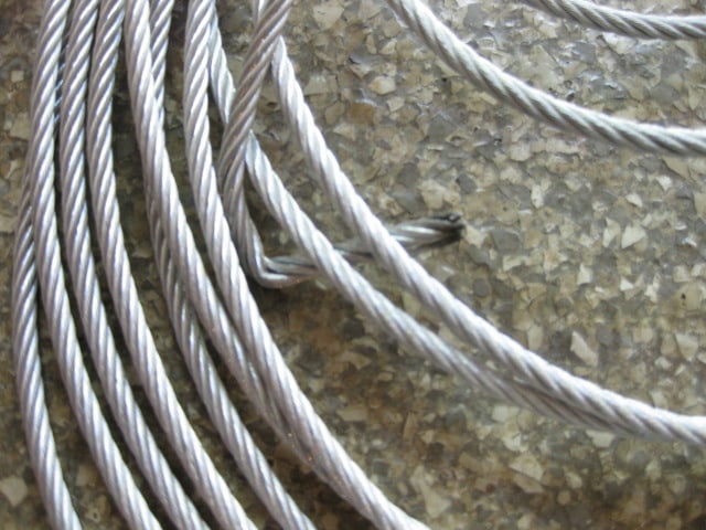 Length of Braided Cable with Clip Hook - 3