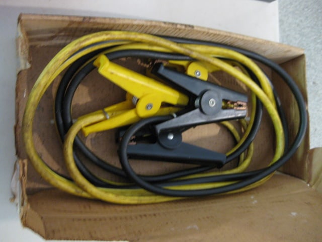 Woods Wire 12' 6 Gauge Heavy Duty Booster Cables in Original Box - 2