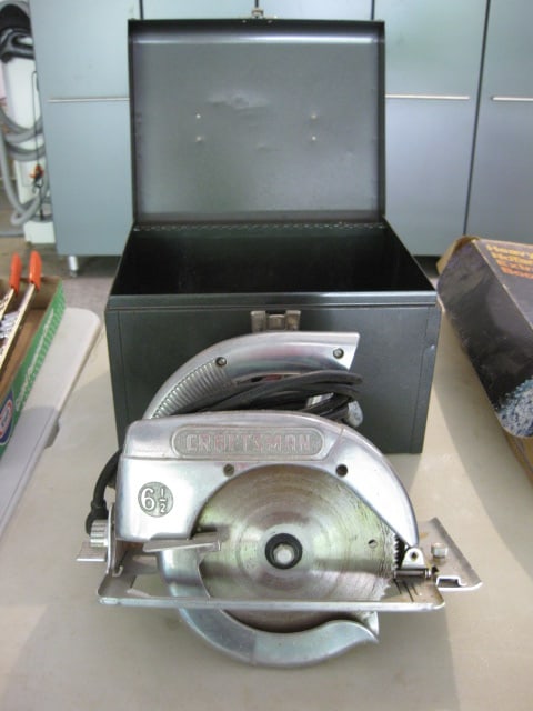 Craftsman Electric 6 1/2" Professional Circular Saw in Metal Storage Box: Model 336.27963
