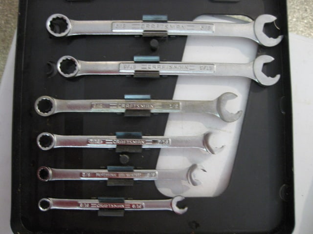 Two Craftsman SAE Flare-Nut Sets - 4