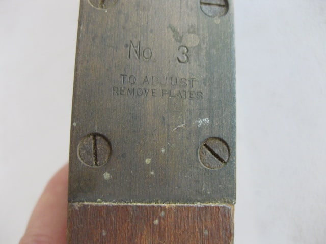 Old Stanley No. 3 24" Wood Level and Millers Falls Planer - 7