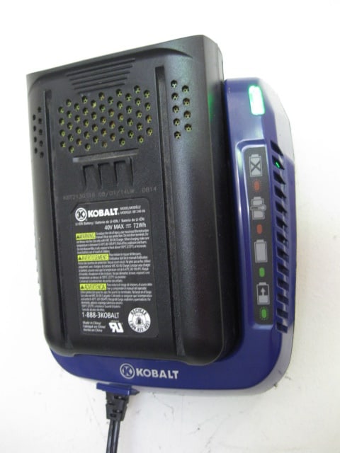 Kobalt 40v Rechargeable Blower with Charger - 2