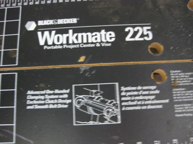 Black & Decker Workmate 225 Folding Work Bench, Flambeau 14030 Tackle Box, - 3