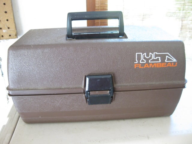 Black & Decker Workmate 225 Folding Work Bench, Flambeau 14030 Tackle Box, - 4