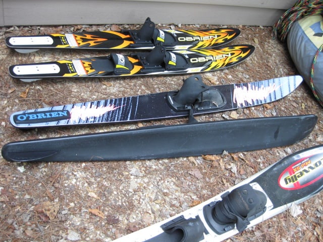 Grouping of O'Brien and Connelly Water Skis - 12