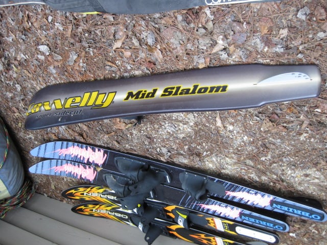 Grouping of O'Brien and Connelly Water Skis - 18