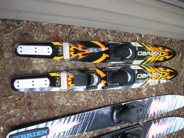 Grouping of O'Brien and Connelly Water Skis - 2